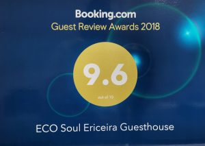 Certificação de Liderança e Excelência na Qualidade do Serviço_2018_Eco Soul Ericeira_ Guest Review Awards.
